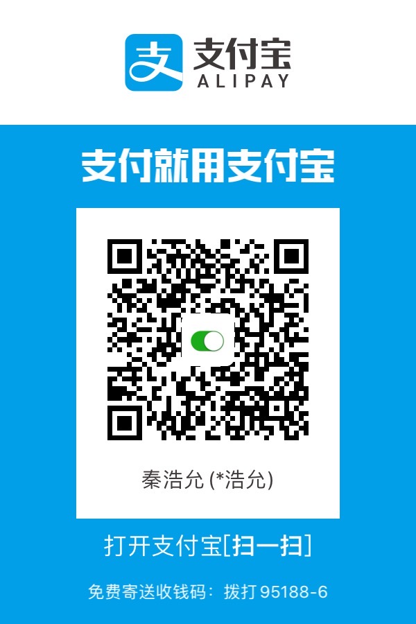 Haoyun Qin 支付宝